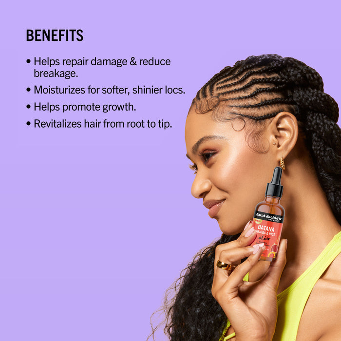 Batana, Jojoba & Rice Elixir Hair and Scalp Oil