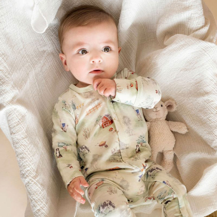 Bebe Hunter Organic LS Zipsuit