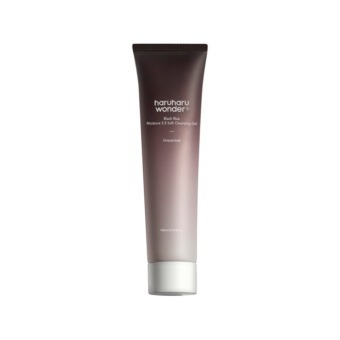BLACK RICE MOISTURE 5.5 SOFT CLEANSING GEL - Gel De Curatare Pentru Ten Sensibil - skinseen.ro