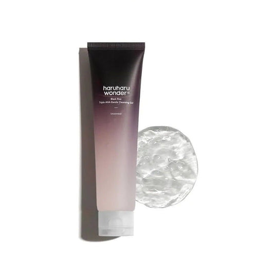 BLACK RICE TRIPLE AHA GENTLE CLEANSING GEL - Gel Pentru Exfoliere Blanda Cu AHA - skinseen.ro