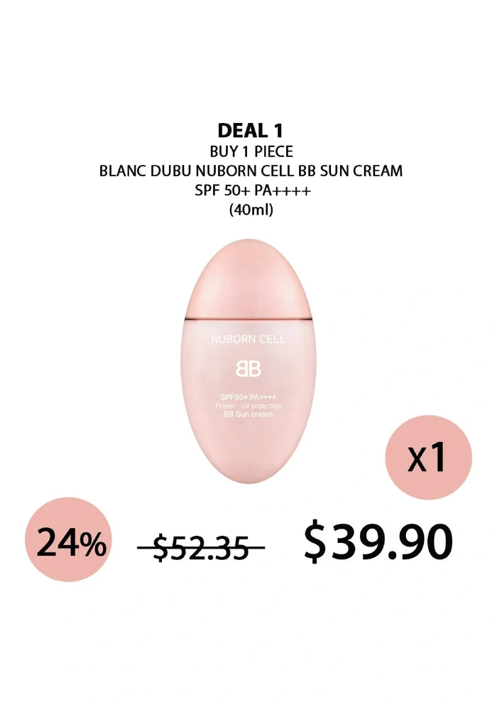 (BUY 1) PINK BLANC DUBU BB CREAM
