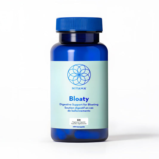 Niyama Wellness-Bloaty Digestive Support 60 Capsules-Wellness-NIY-Bloaty-60ct-628678988309-front-The Detox Market |