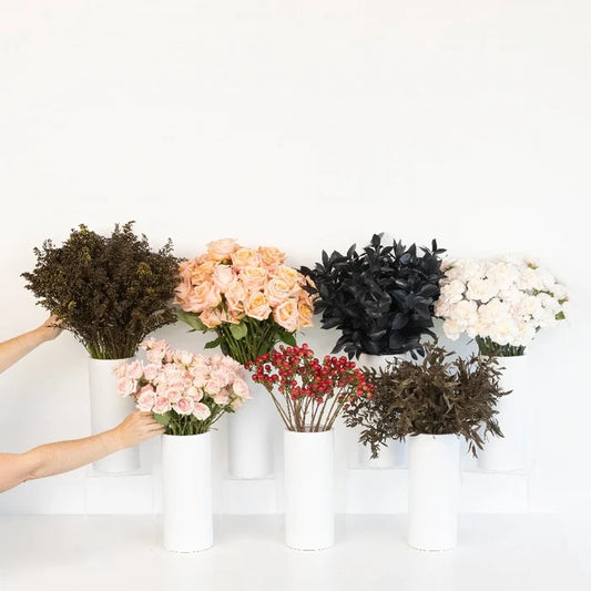 Blush & Berries Bouquet Bar Flower Kit Close Up - Image