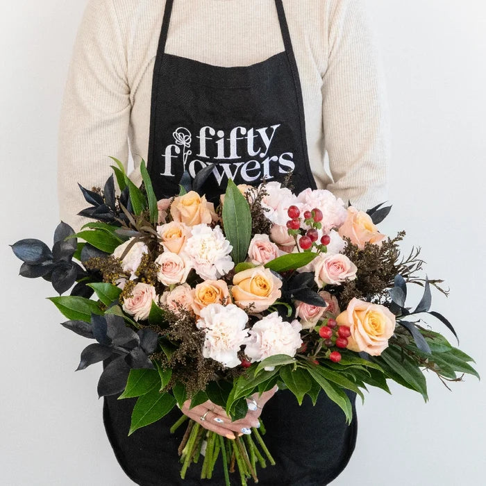 Blush & Berries Flower Centerpieces Vase - Image