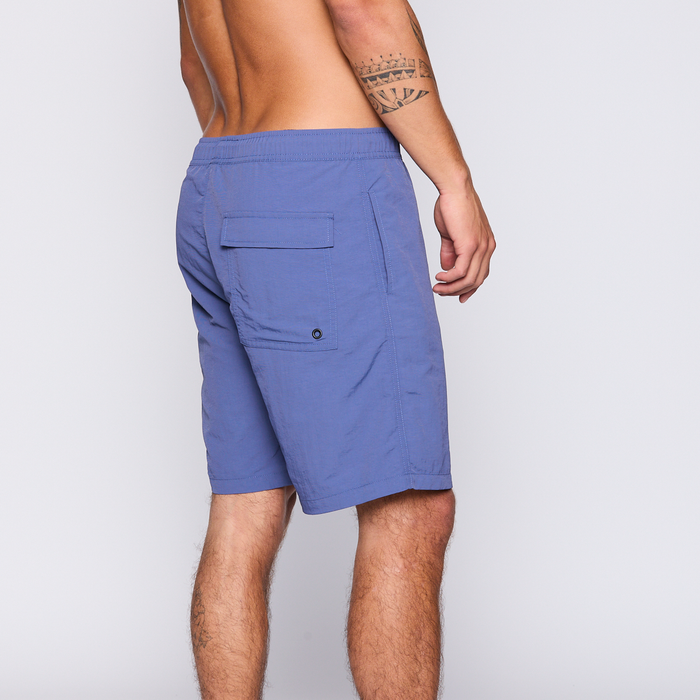 Traje de Baño Reef Men Solid Blue
