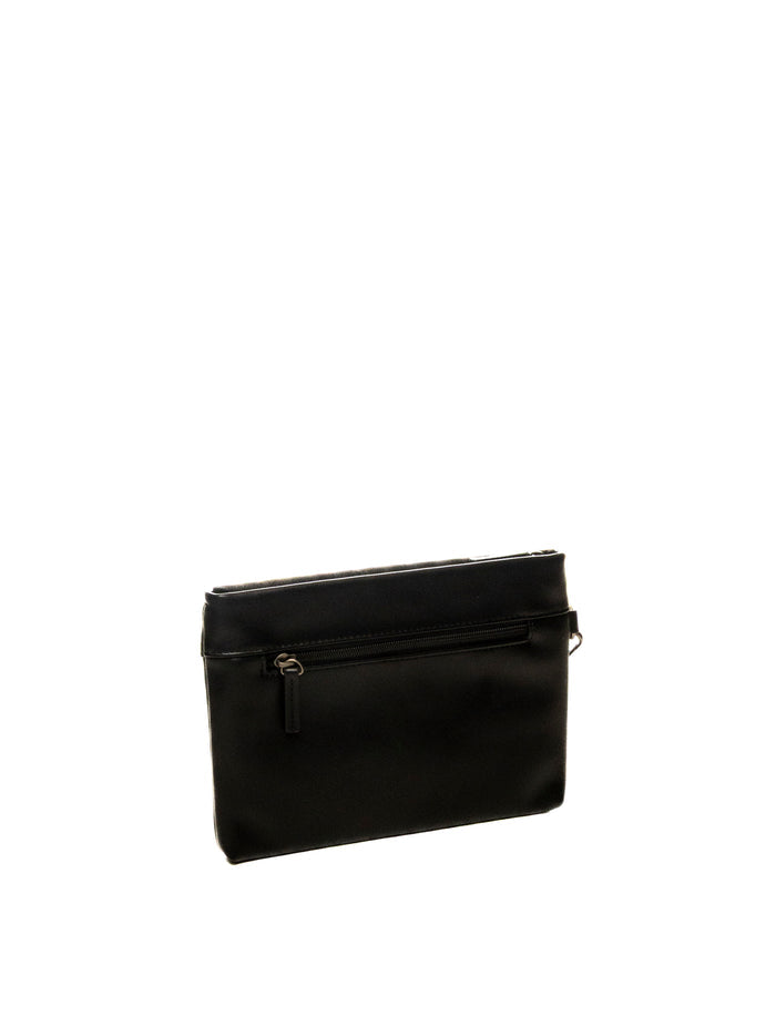 BLAUER borsa a mano nera PIATPU01 PELLE-BLACK