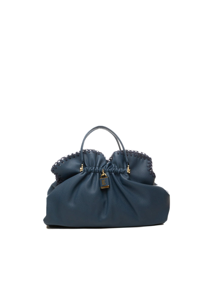 ERMANNO SCERVINO borsa a mano octavia blu 2131 OCTAVIA-4431