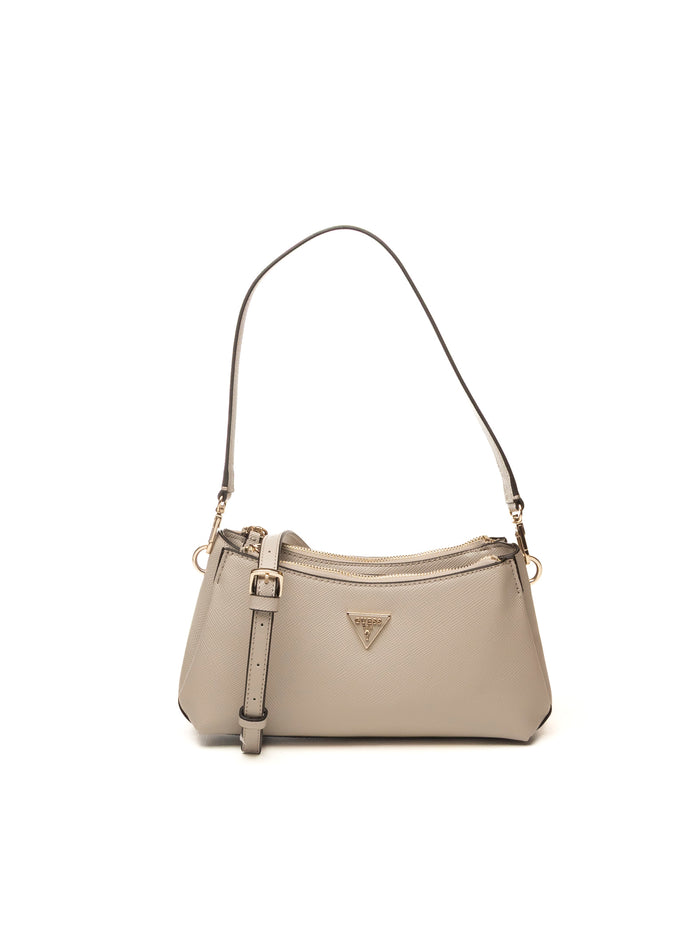GUESS borsa a spalla noelle taupe HWZG9672730 NOELLE-TAUPE