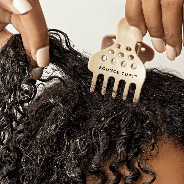 Bounce Curl Volume Root Clips lifting hair roots for volume and secure hold on all hair types