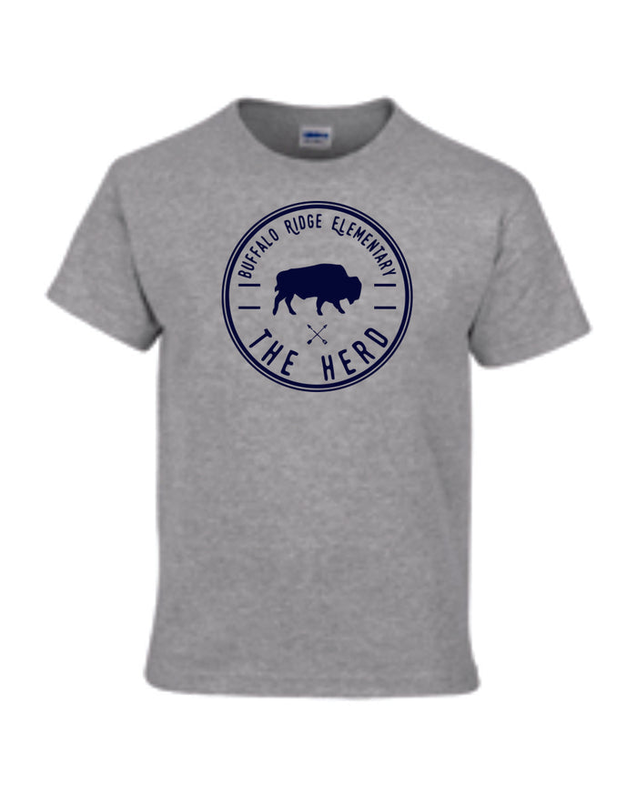 BRE CIRCLE Design Basic Tee- Matte or Glitter