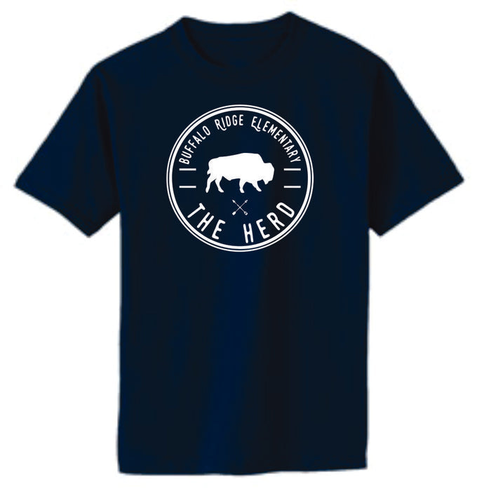 BRE CIRCLE Design Basic Tee- Matte or Glitter