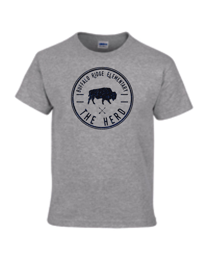 BRE CIRCLE Design Basic Tee- Matte or Glitter
