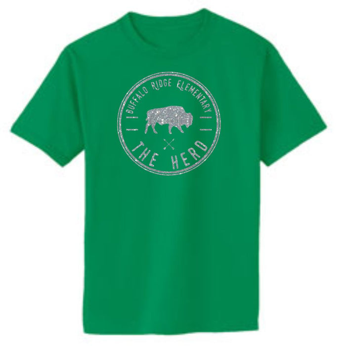 BRE CIRCLE Design Basic Tee- Matte or Glitter