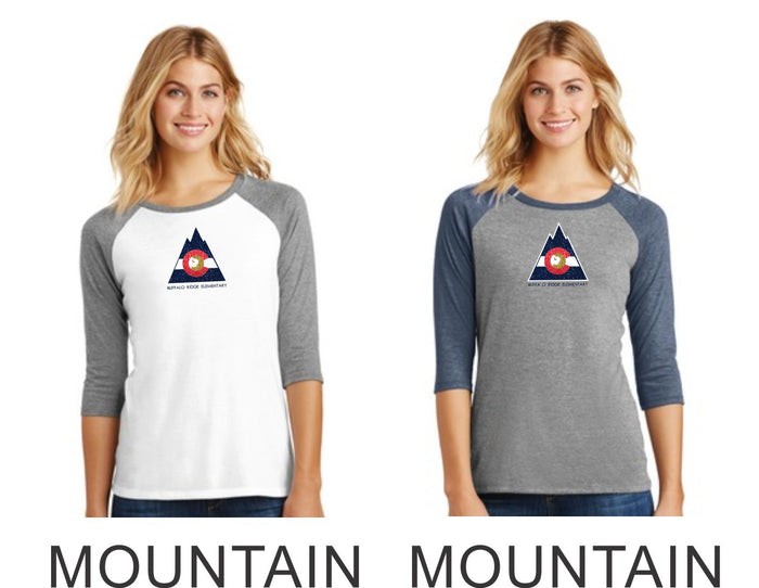 BRE Ladies or Unisex Raglan Tee- 5 Designs
