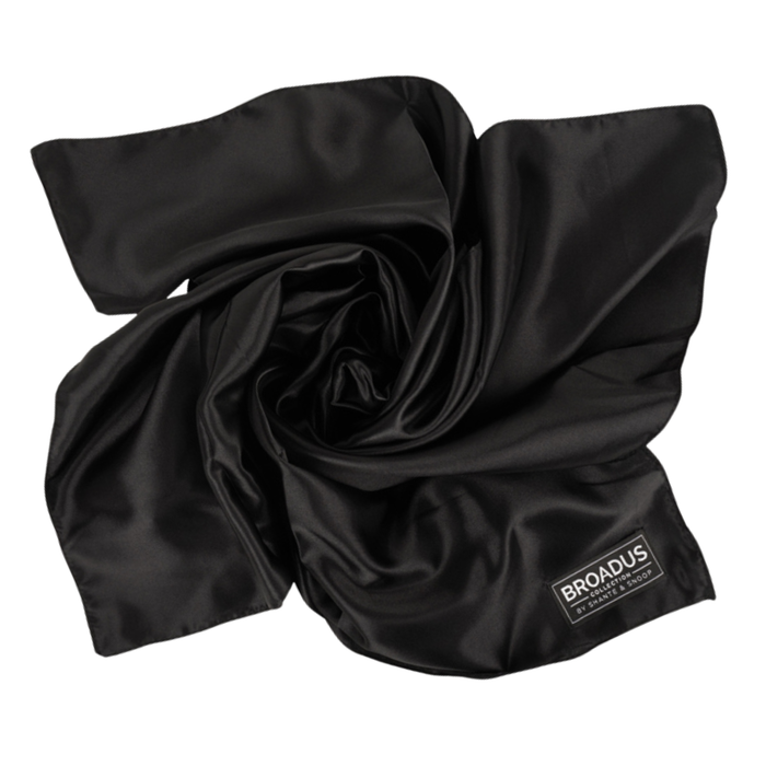 Broadus Collection Headwrap Scarf by Shante & Snoop Dogg, Black