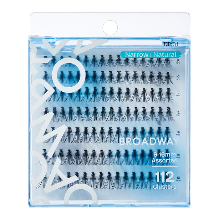 Broadway Diy Cluster Narrow Natural Eyelashes