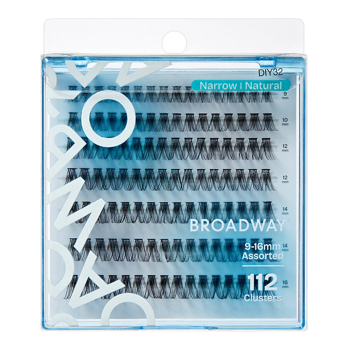 Broadway Diy Cluster Narrow Natural Eyelashes