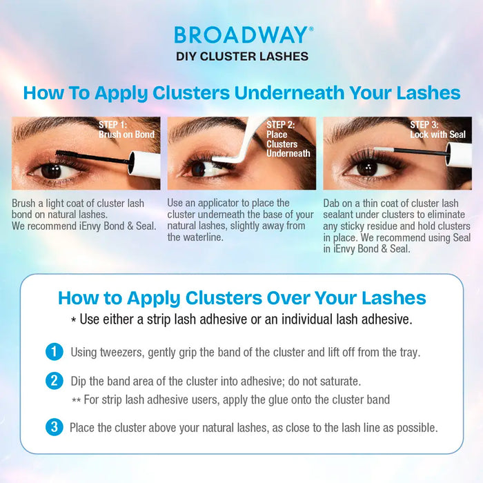 Broadway Diy Cluster Narrow Volume Eyelashes