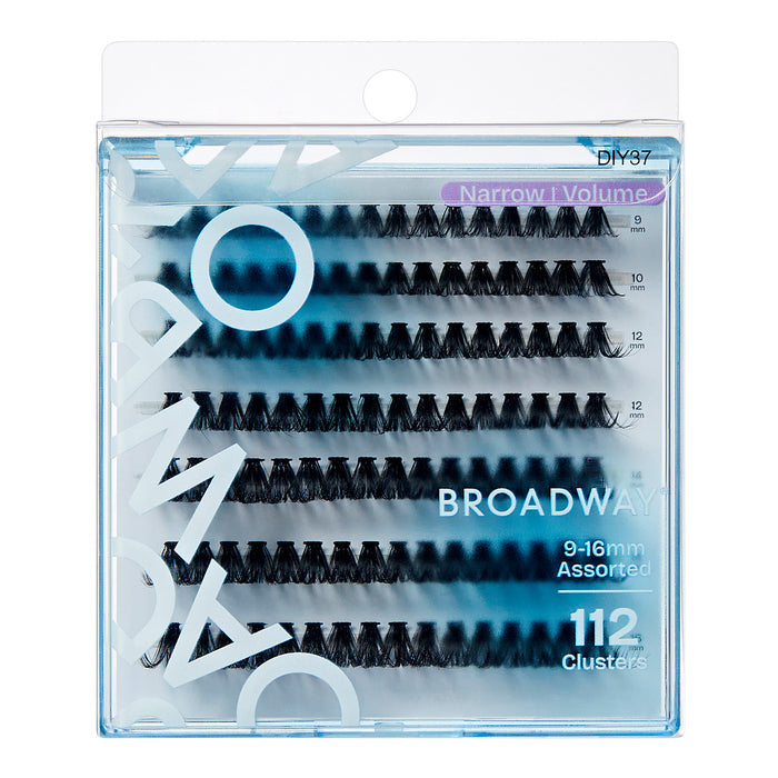 Broadway Diy Cluster Narrow Volume Eyelashes