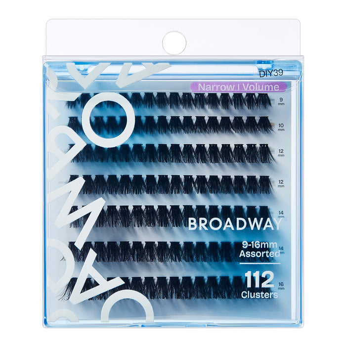 Broadway Diy Cluster Narrow Volume Eyelashes