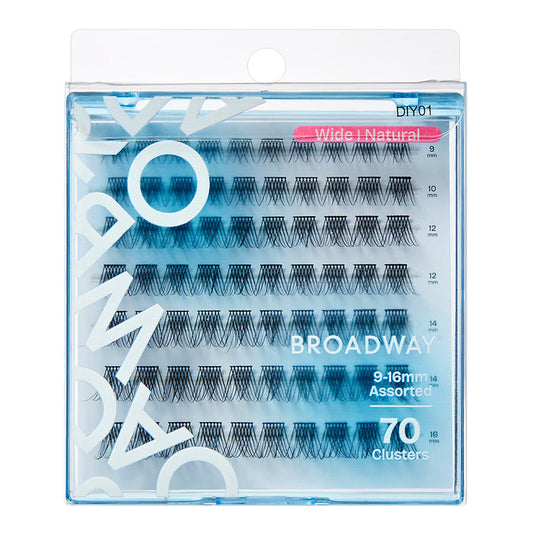 Broadway Diy Cluster Wide Natural Eyelashes