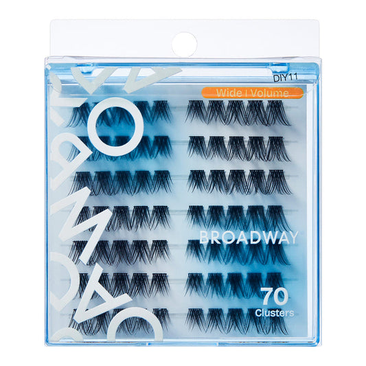 Broadway Diy Cluster Wide Volume Eyelashes