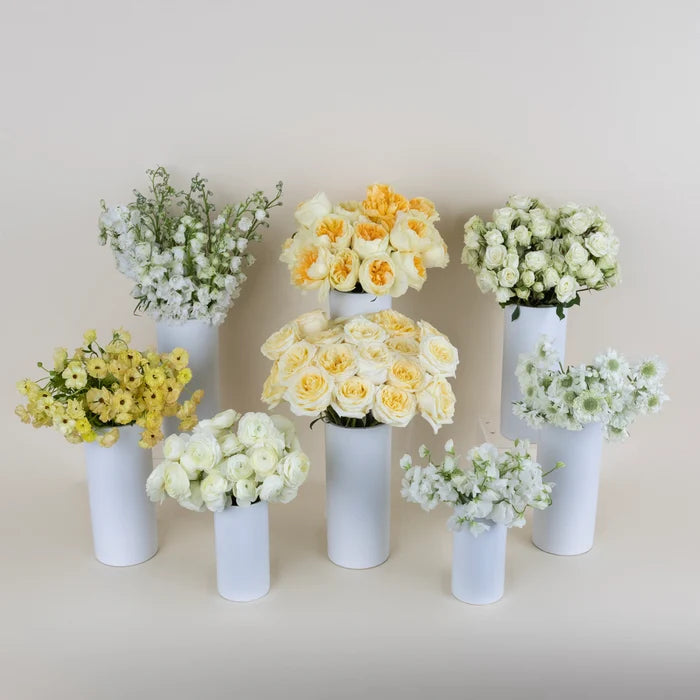 Butter Yellow Diy Flower Kit Apron - Image