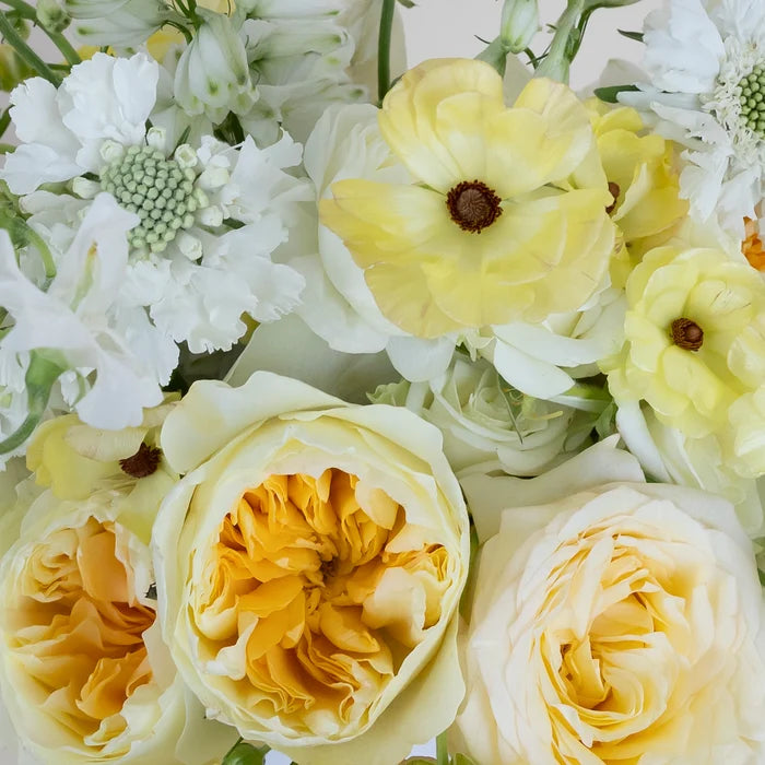 Butter Yellow Flower Centerpiece Apron - Image
