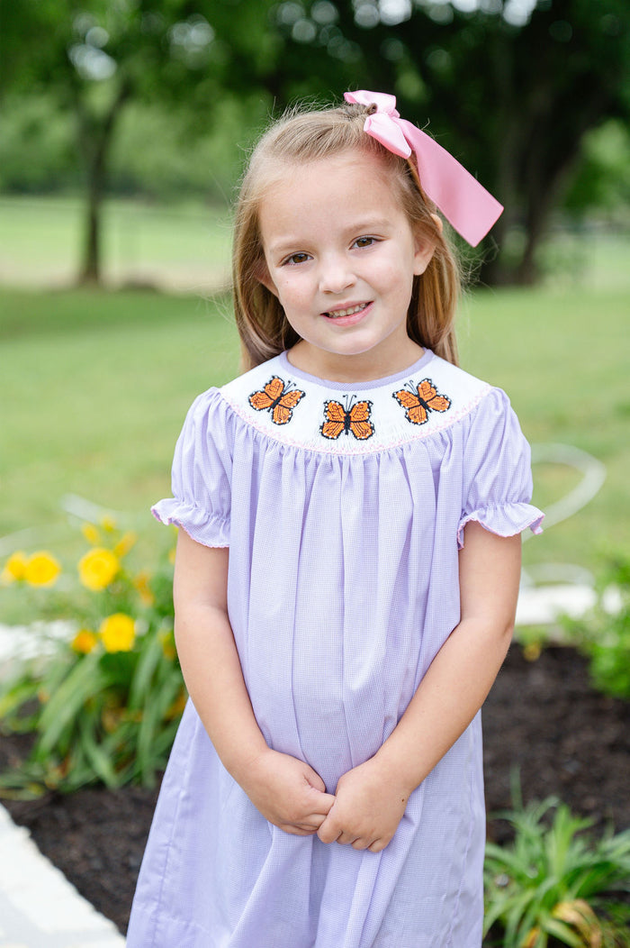 Butterfly Smocked Helen Dress