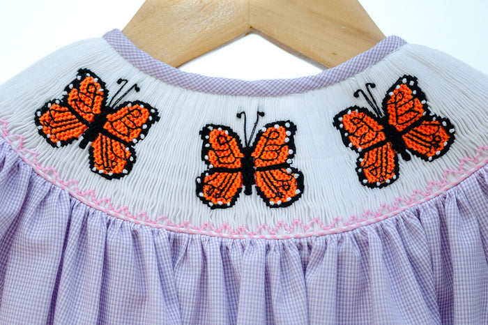 Butterfly Smocked Helen Dress