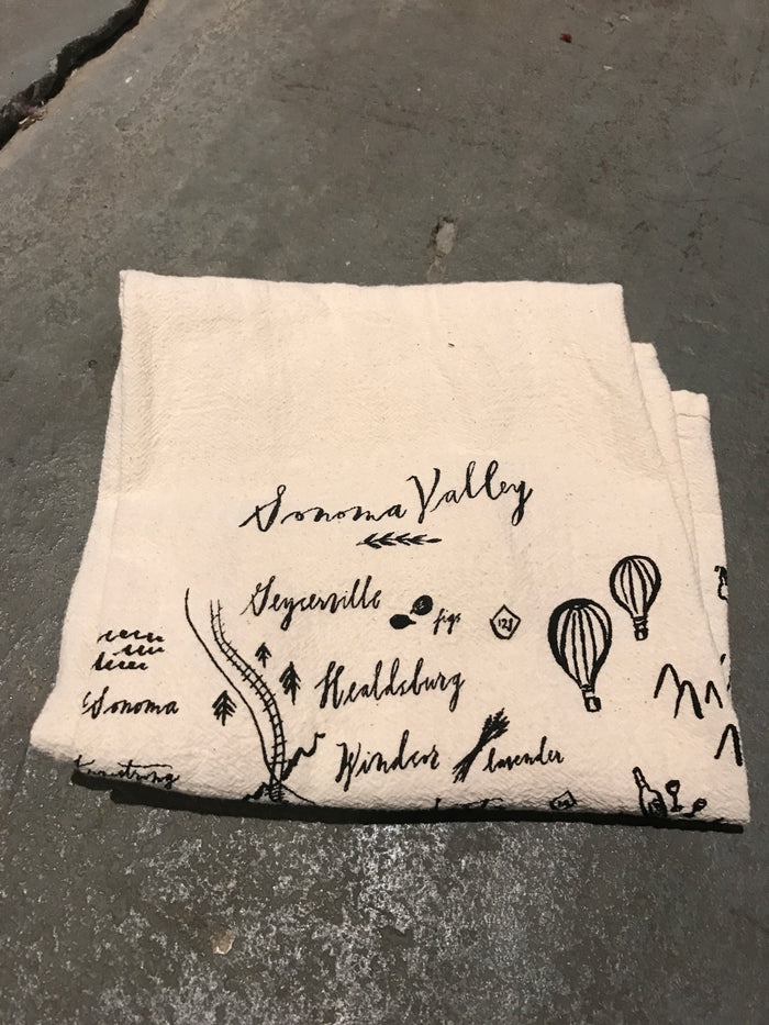 California Tea Towels - CARAVAN OUTPOST