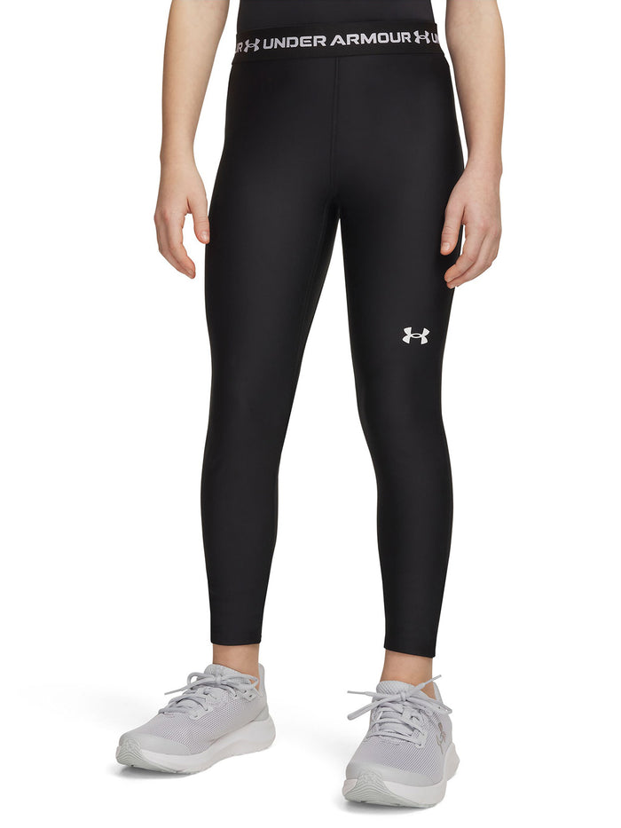 UA HeatGear Legging Calza negro para niña