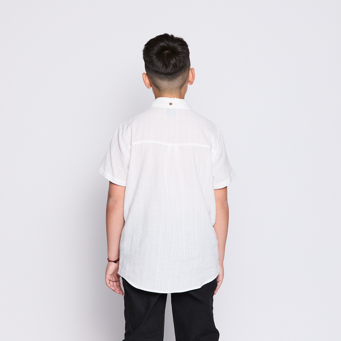 Camisa Reef Kids Blanca