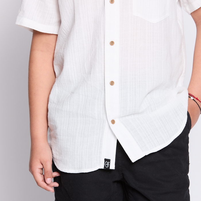 Camisa Reef Kids Blanca