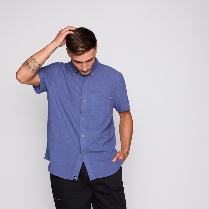 Camisa Reef Men Azul