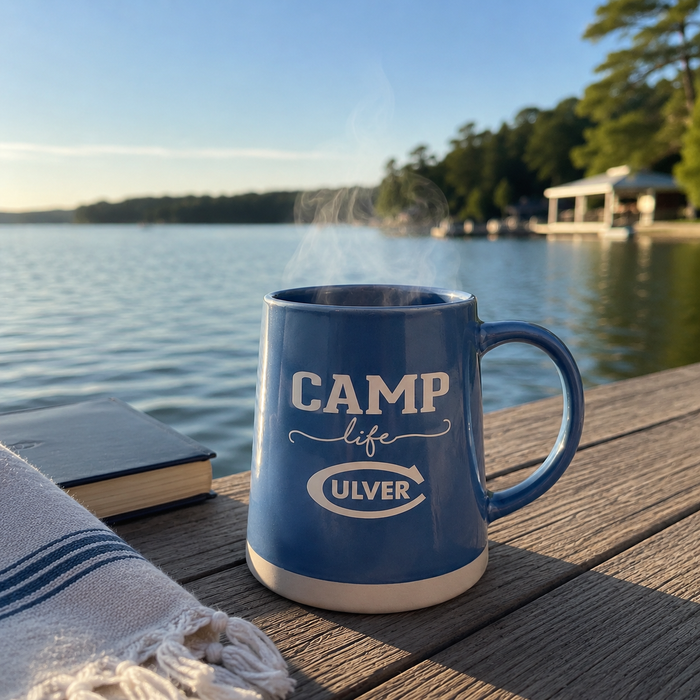 Camp Life Dinenzio Mug - Blue - 16oz