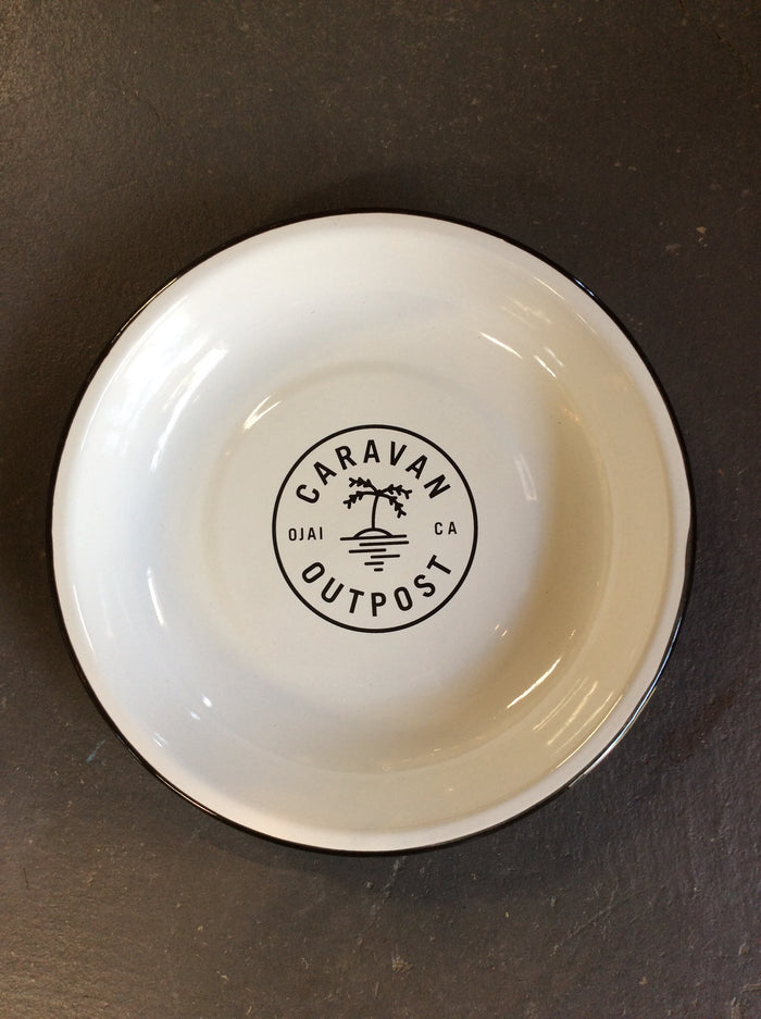 Caravan Outpost Enamelware Plate - CARAVAN OUTPOST