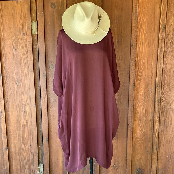 Burgundy / One Size