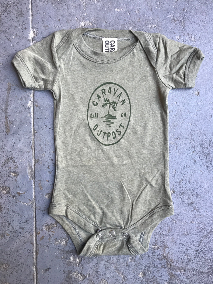 Caravan Outpost Triblend Onesie - CARAVAN OUTPOST