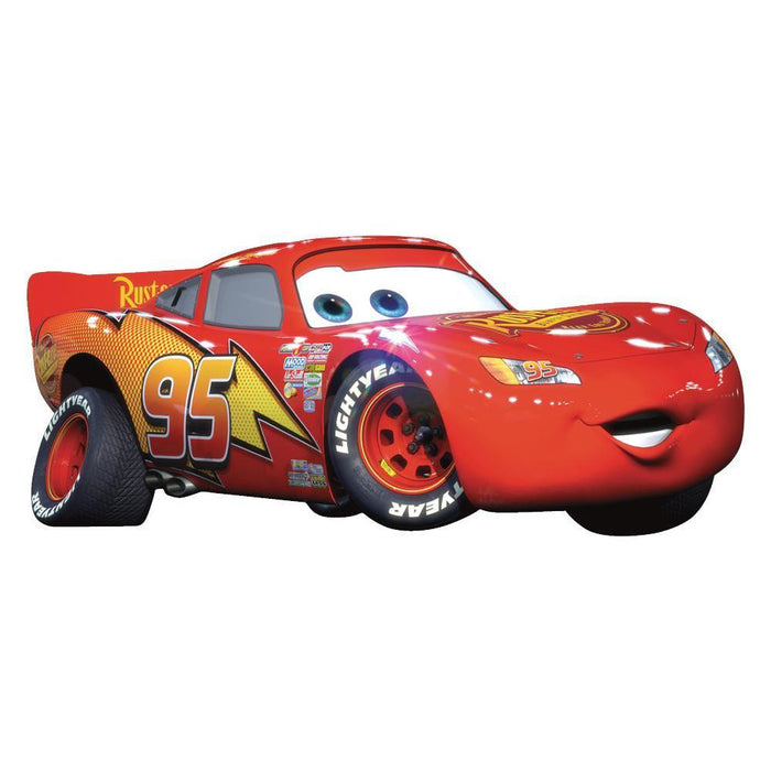 Disney Cars Lightening Mcqueen Giant Wall Decal Racing Decor - EonShoppee