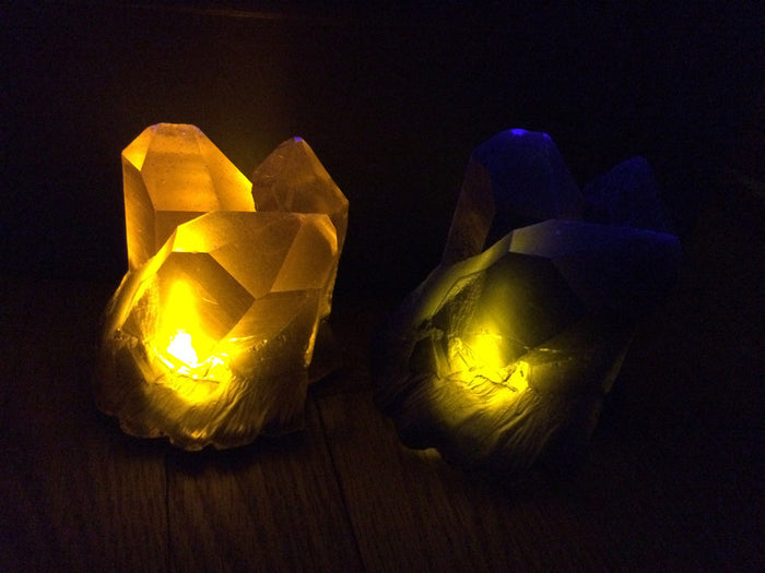 CAST CRYSTAL LIGHT- QUARTZ