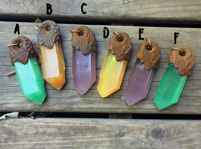 CAST CRYSTAL LIGHT UP PENDANT