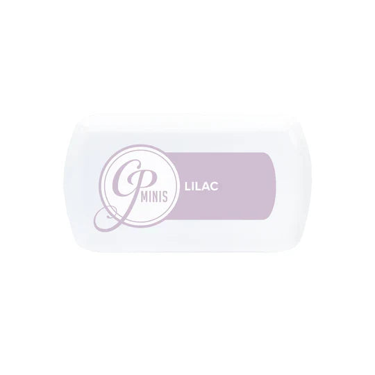 Catherine Pooler - Minis - Spa Collection - Apothecary.Terracotta, Apricot, Ginger, Wintergreen, Crushed Violet, Lilac, Matcha, Whipped Honey. Catherine Pooler Designs Mini Inks are premium dye inks. Each mini pad sold separately. Available at Embellish Away located in Bowmanville Ontario Canada. Lilac