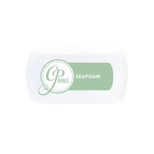 Catherine Pooler - Minis - Spa Collection - Zen Garden. Zen with this family of soft Spa ink shades in mini form. Collect the whole collection: Rose Petals, Polished, Shea Butter, Seafoam, Spruce, Skylight, Stone Blue, Sugared Lavender. Available at Embellish Away located in Bowmanville Ontario Canada. Seafoam