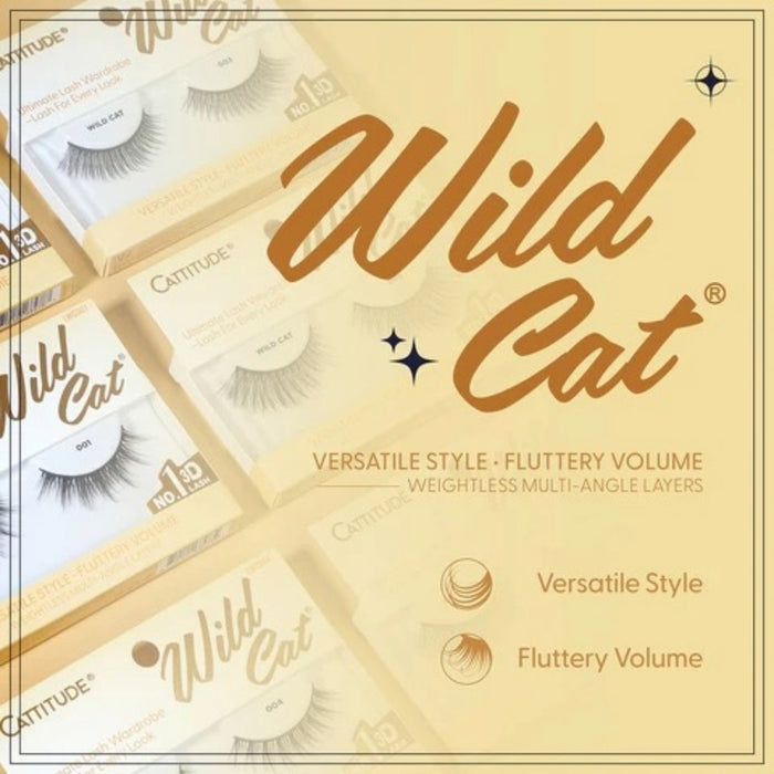 Cattitude Lash Wild Cat 4 Pairs #4LWC003