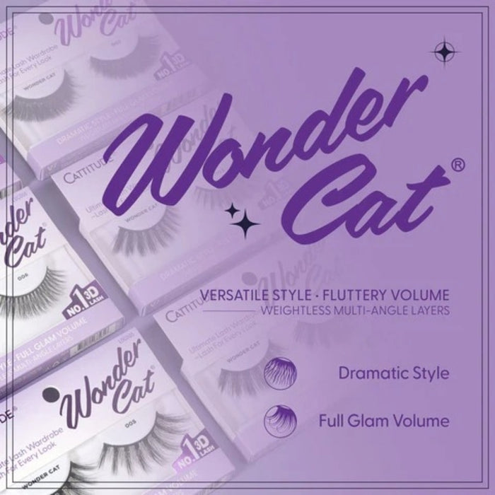Cattitude Lash Wonder Cat 4 Pairs #4LOC001