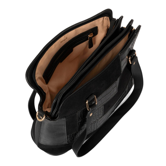 Cecilia RFID Tote - Bentley