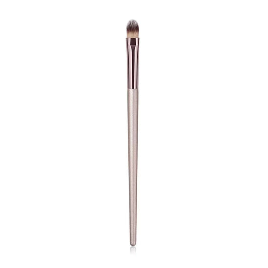 Champagne gold eyebrow makeup blending brush – soft curved tip for flawless brow finish – London Brow Company