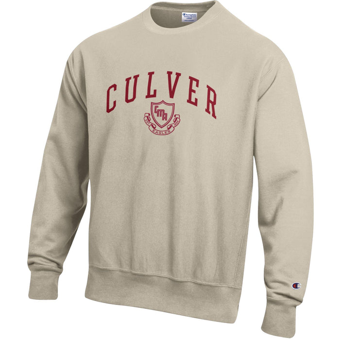 Champion Culver Reverse Weave Crew - Oatmeal