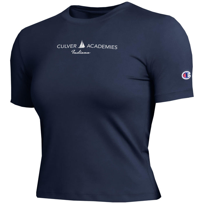 Champion Women's Athletic Soft Touch Tee - Navy